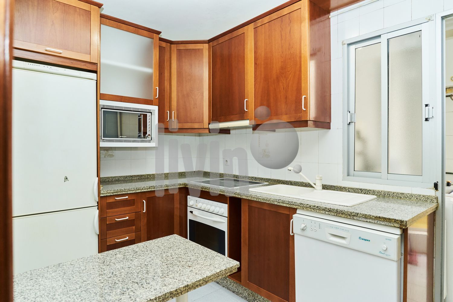 Kitchen of Flat for sale in  Jaén Capital  with Air Conditioner