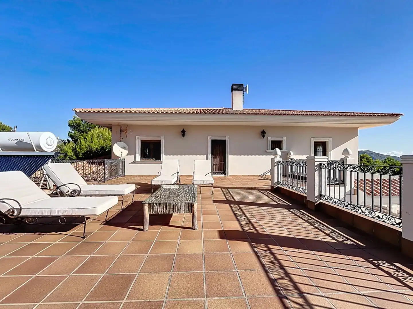 Terraza de Casa o chalet en venta en Benimantell con Aire acondicionado, Jardín privado y Terraza