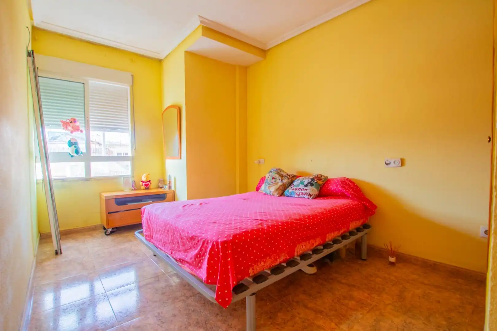 Bedroom of Flat for sale in Águilas  with Air Conditioner, Furnished and Balcony