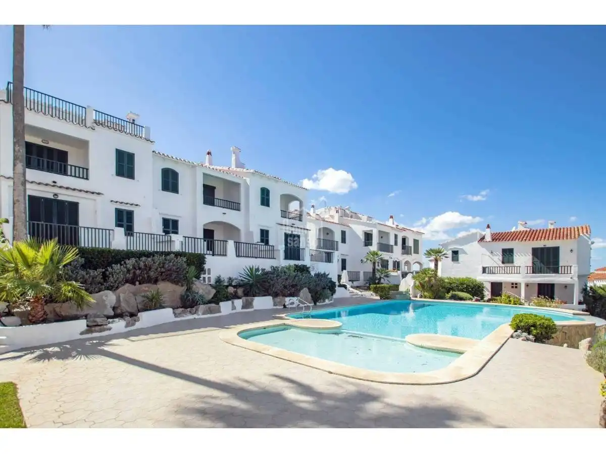 Exterior view of Apartments for sale in Es Mercadal  with Heating, Private garden and Terrace