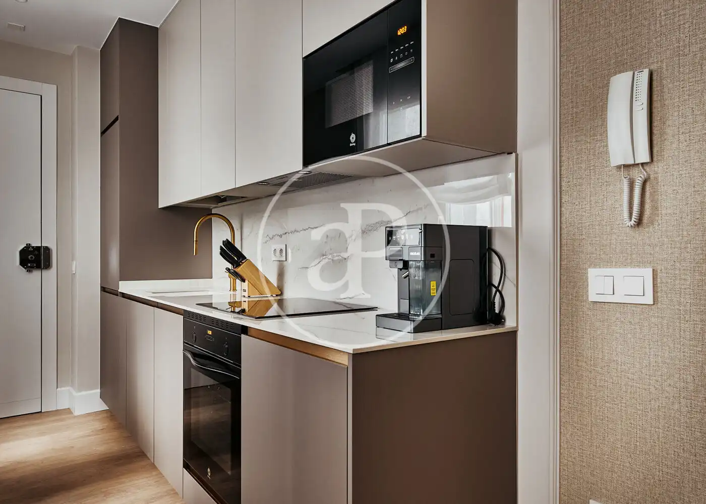 Kitchen of Flat for sale in Madrid  with Air Conditioner, Heating and Terrace