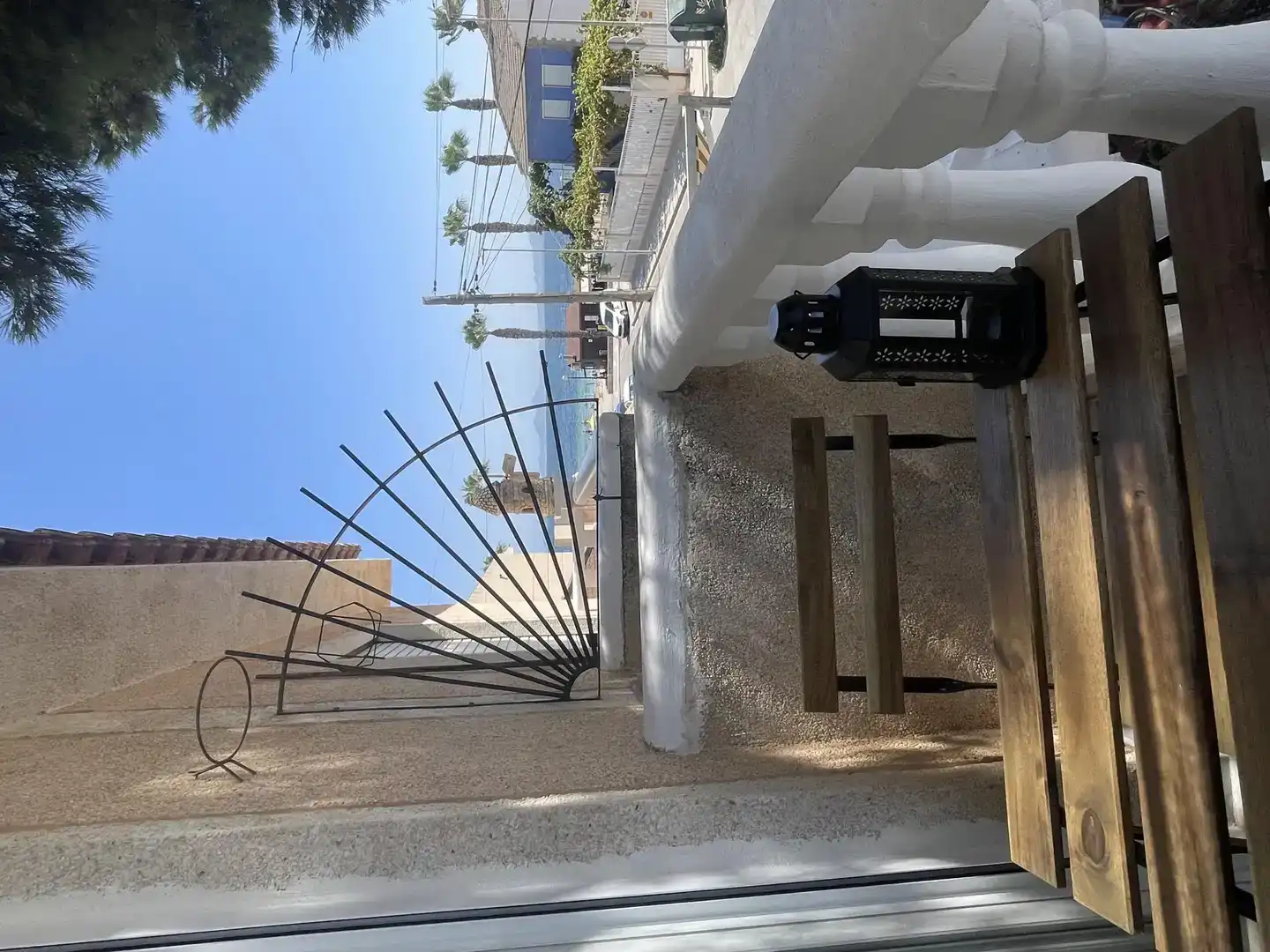 Terrassa de Dúplex de lloguer en Los Alcázares amb Aire condicionat, Parquet i Moblat