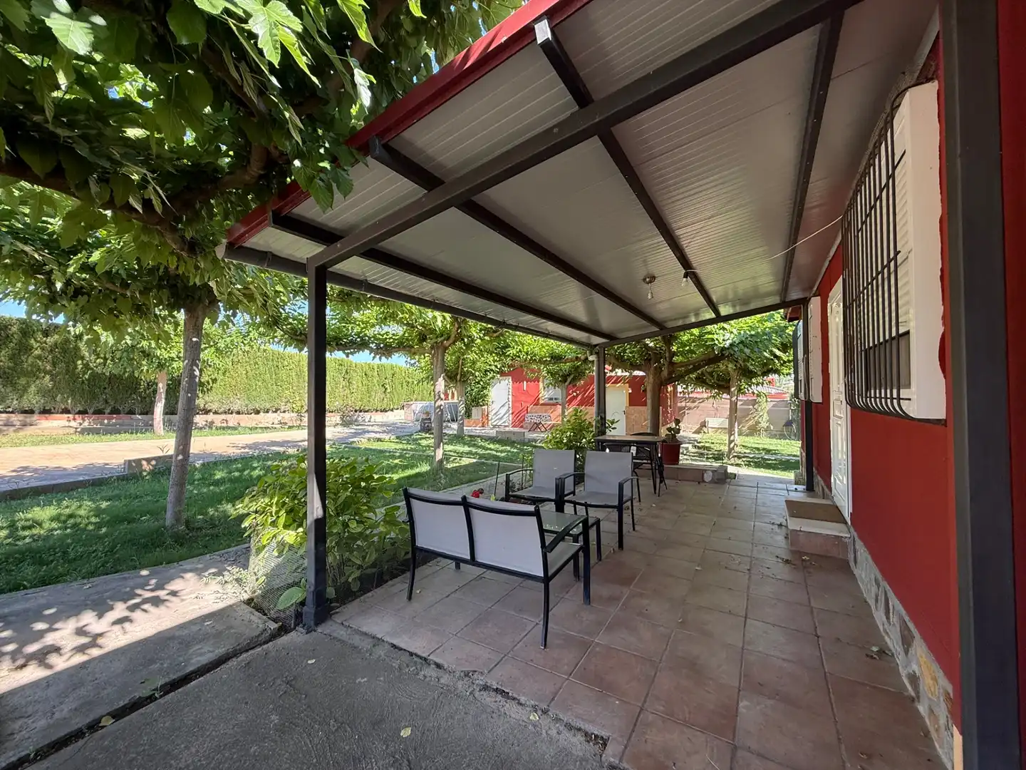 Terraza de Casa o chalet en venta en Caspe con Calefacción, Jardín privado y Parquet