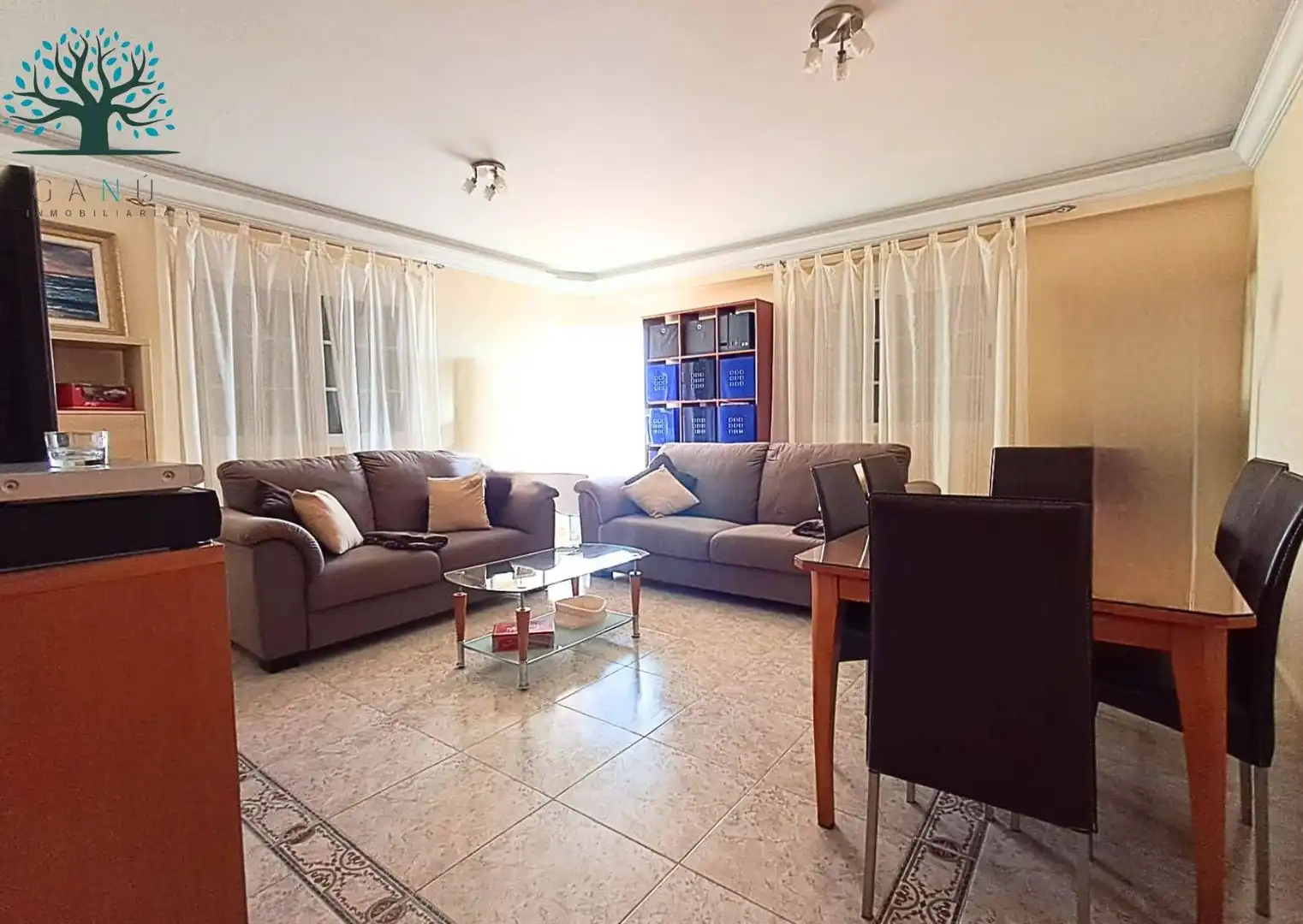 Sala d'estar de Dúplex en venda en Mazarrón amb Aire condicionat, Calefacció i Terrassa