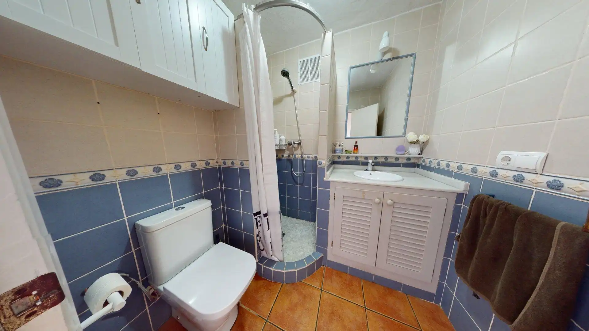 Baño de Dúplex en venta en Sant Josep de sa Talaia con Aire acondicionado, Terraza y Piscina