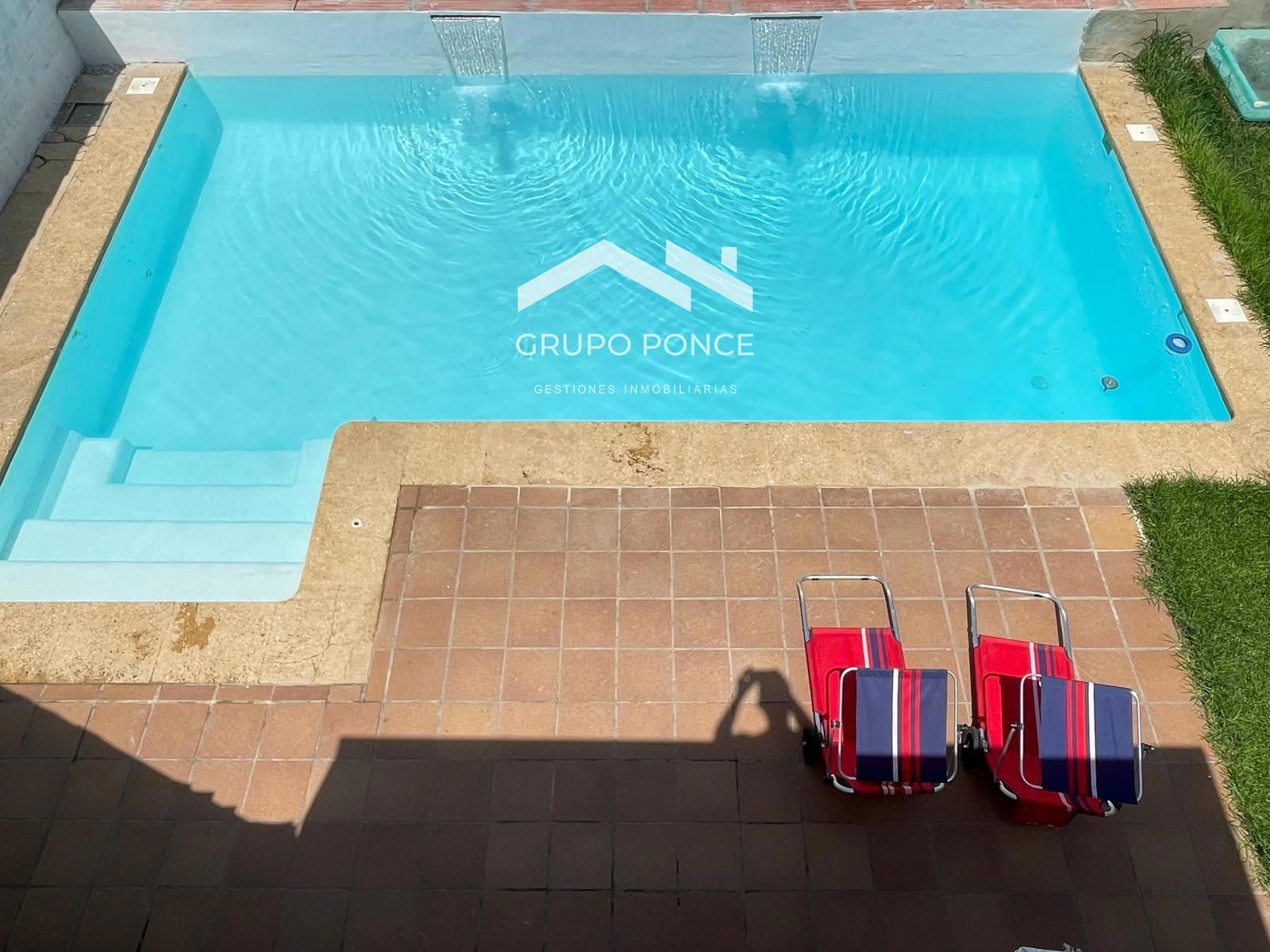 Swimming pool of House or chalet for sale in Jerez de la Frontera  with Air Conditioner, Terrace and Swimming Pool