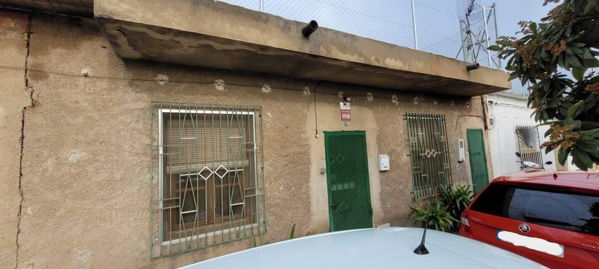 Exterior view of Single-family semi-detached for sale in  Murcia Capital  with Storage room