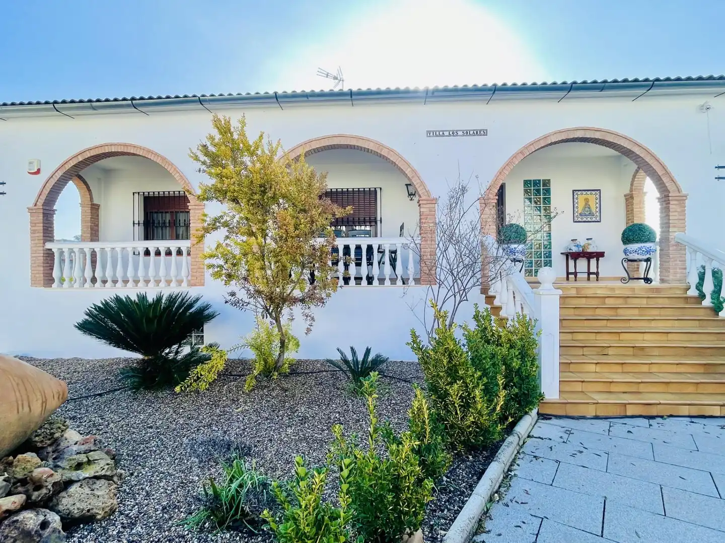 Jardín de Finca rústica en venta en Badolatosa con Jardín privado, Terraza y Piscina