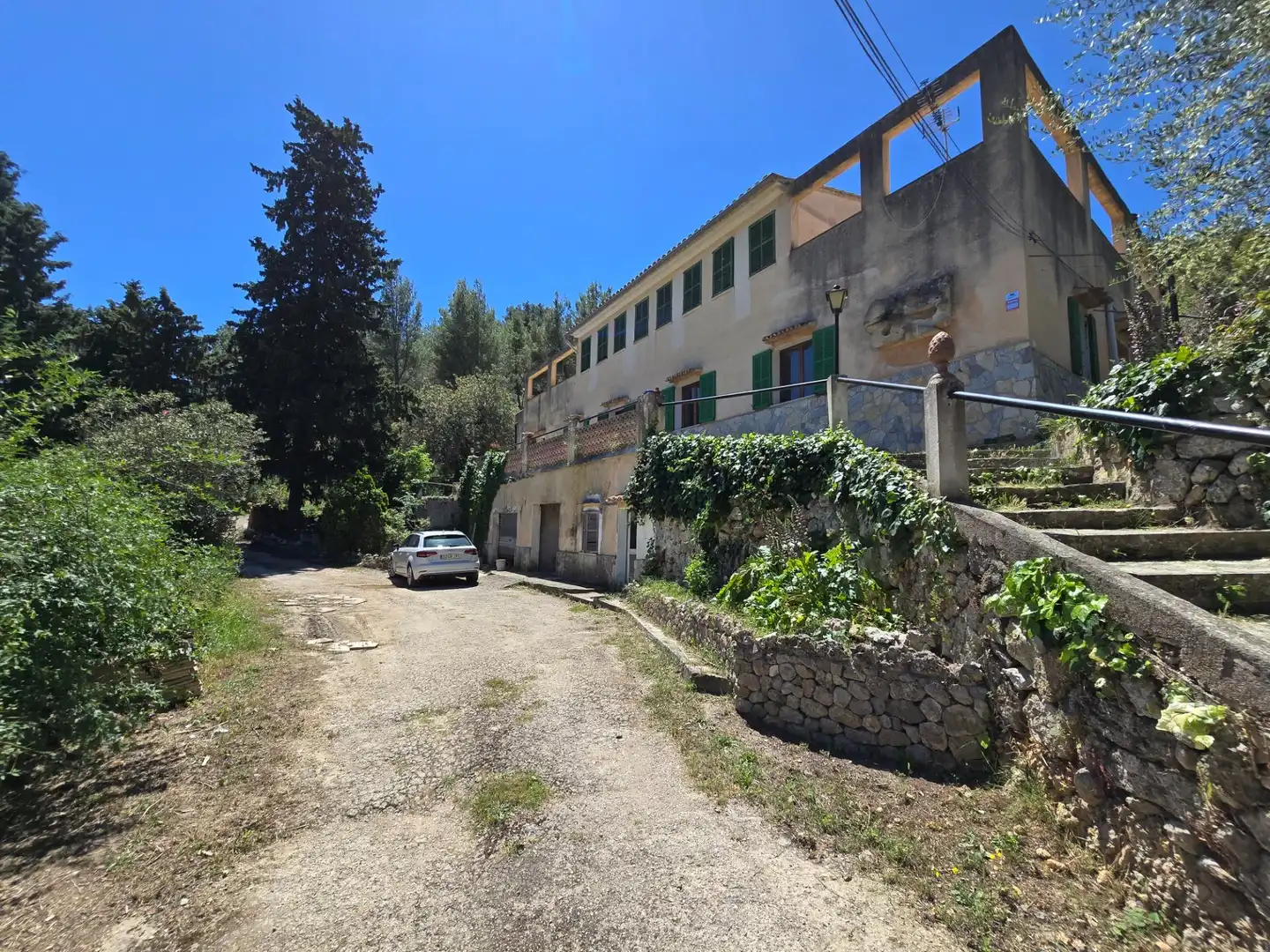 Vista exterior de Casa o xalet en venda en Mancor de la Vall amb Terrassa, Traster i Piscina