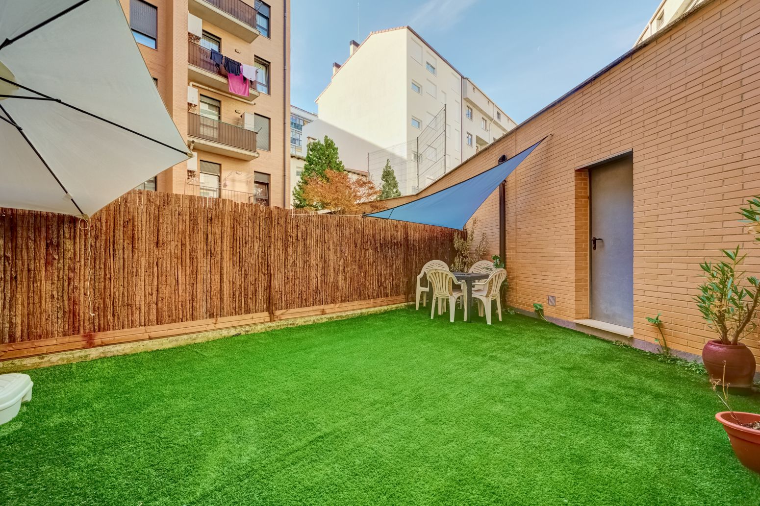 Terrace of Flat for sale in Villava / Atarrabia  with Heating, Private garden and Parquet flooring