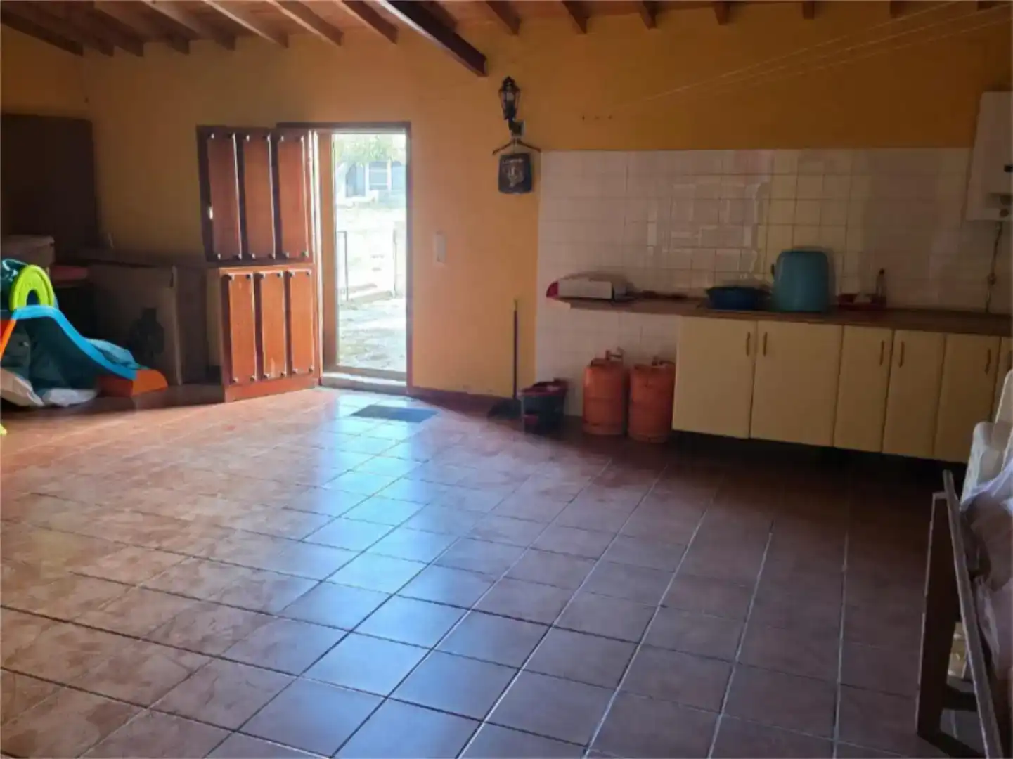 Cuina de Casa o xalet en venda en Bermillo de Sayago amb Jardí privat