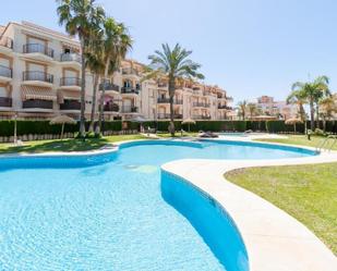 Schwimmbecken von Wohnung miete in Torrox mit Terrasse, Möbliert und Gemeinschaftspool