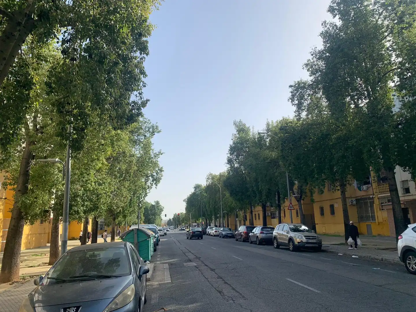 Exterior view of Flat for sale in Sevilla  with Air Conditioner, Terrace and Furnished