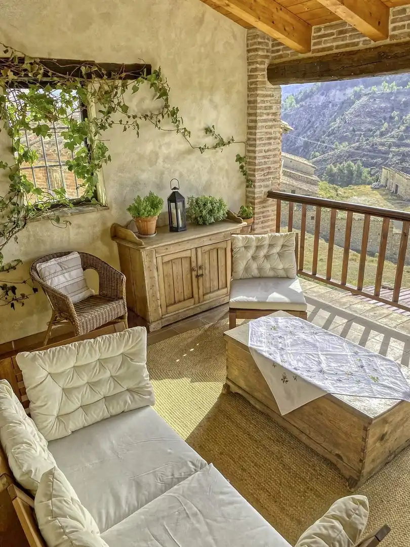 Balcony of Country homes for sale in Rubielos de Mora  with Heating and Terrace