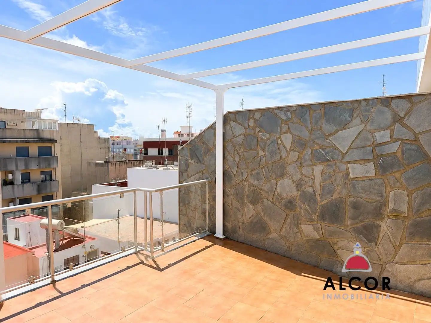 Terrasse von Maisonette zum Verkauf in Benicarló mit Klimaanlage, Terrasse und Balkon