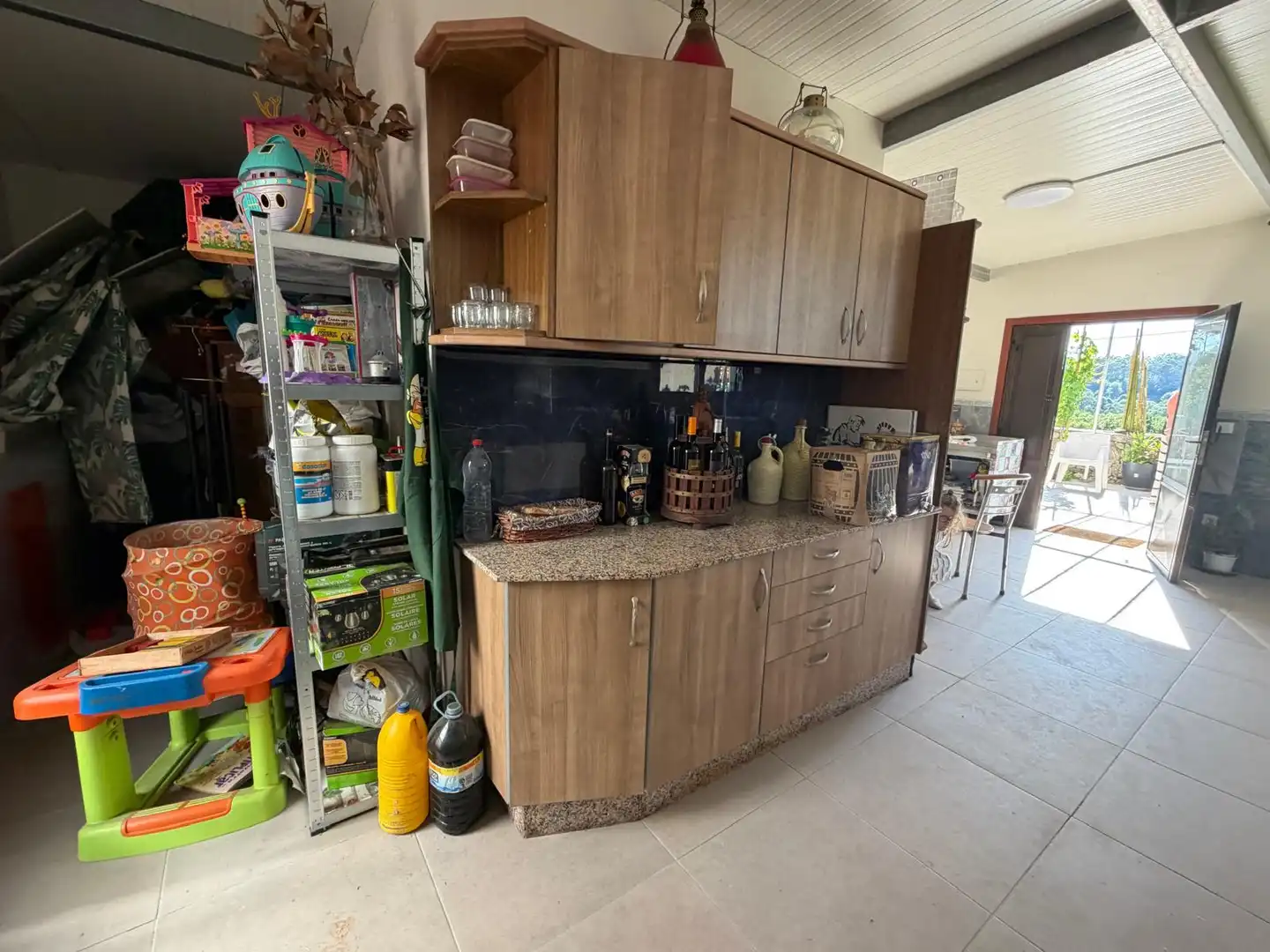 Cocina de Casa adosada en venta en Mondariz con Calefacción, Jardín privado y Amueblado