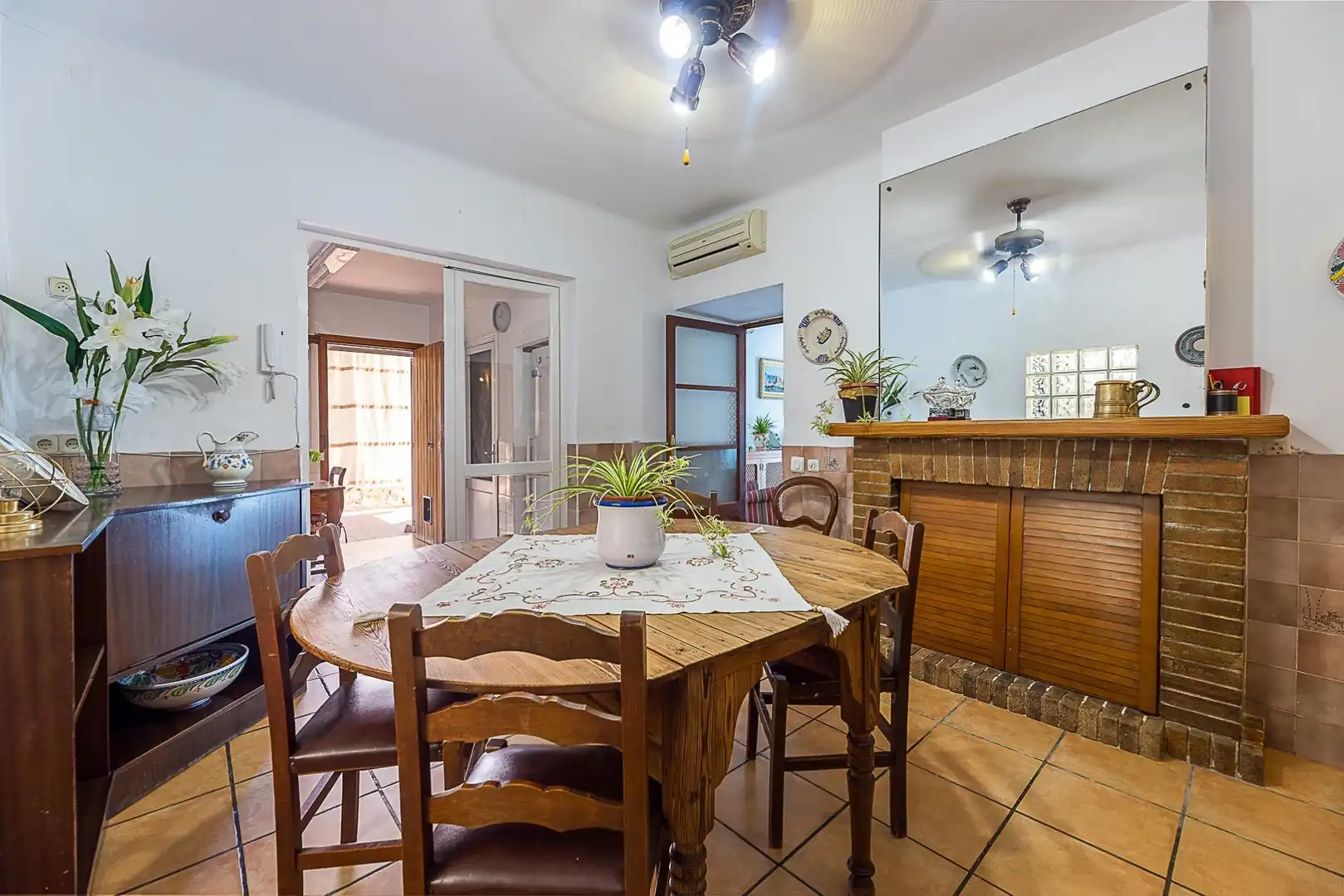 Comedor de Casa o chalet en venta en  Palma de Mallorca con Aire acondicionado, Jardín privado y Terraza