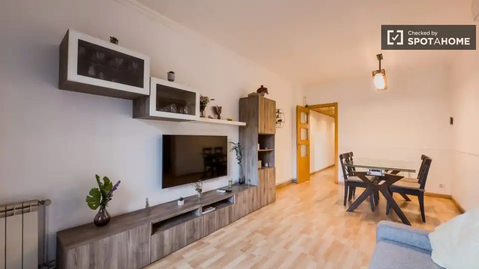Living room of Flat for share in Sant Andreu