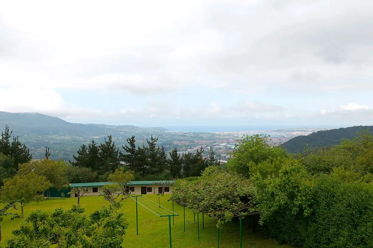 Exterior view of Houses for sale in Oiartzun  with Private garden, Terrace and Swimming Pool