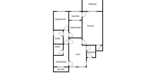 Foto 5 de Piso en venta en Manacor Centre, Manacor