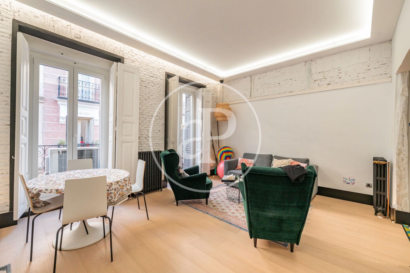 Sala d'estar de Pis de lloguer en  Madrid Capital amb Aire condicionat, Calefacció i Traster