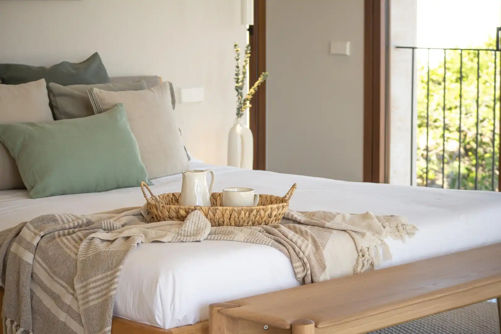Bedroom of Houses for sale in Campanet  with Air Conditioner, Heating and Furnished