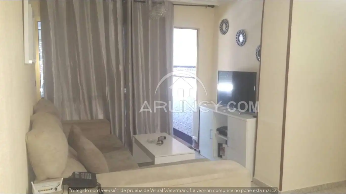 Living room of Flat for sale in Alcalá de Guadaira  with Air Conditioner, Terrace and Furnished