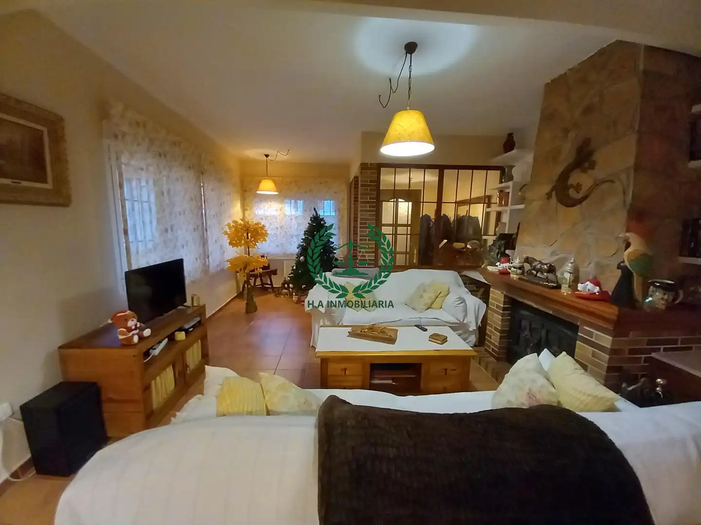 Sala de estar de Casa o chalet en venta en Venturada con Calefacción, Jardín privado y Terraza
