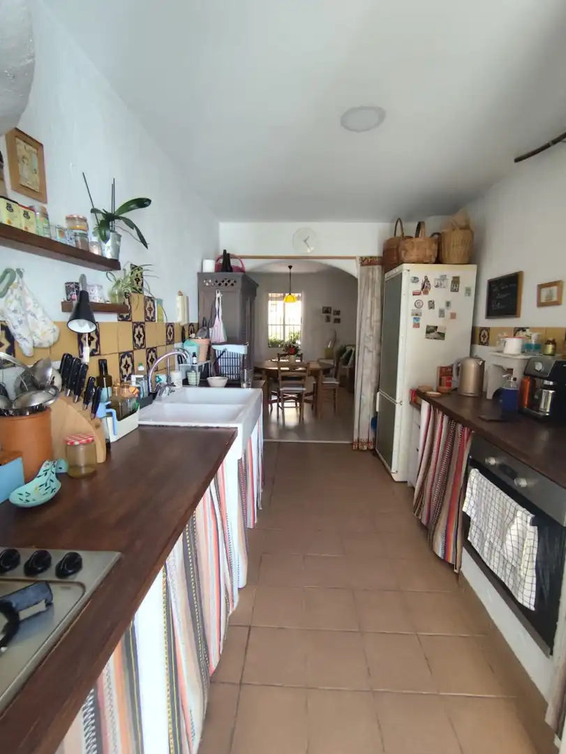 Küche von Einfamilien-Reihenhaus zum Verkauf in Arcos de la Frontera mit Terrasse