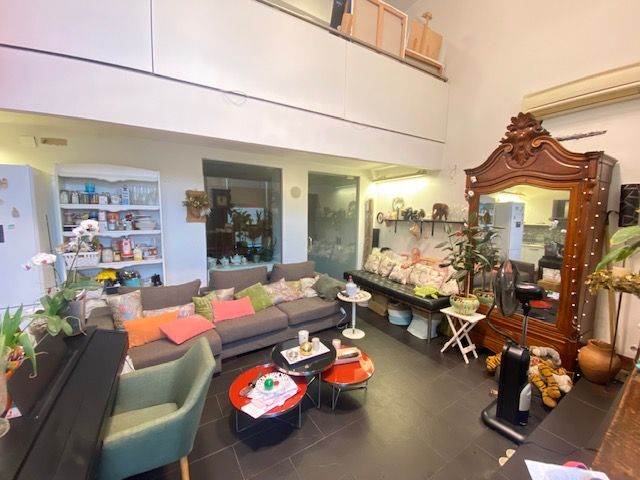 Living room of Loft for sale in Sant Just Desvern  with Air Conditioner and Oven