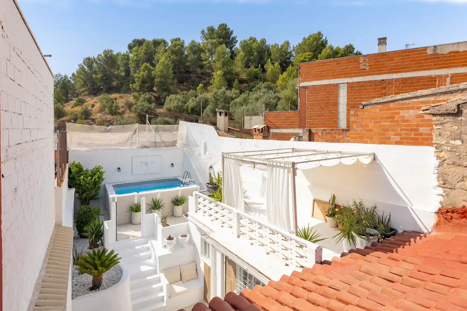 Terrassa de Casa o xalet en venda en Gilet amb Terrassa, Piscina i Moblat