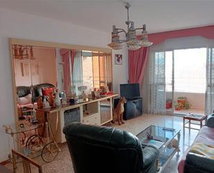 Living room of Flat for sale in Málaga Capital  with Terrace and Furnished