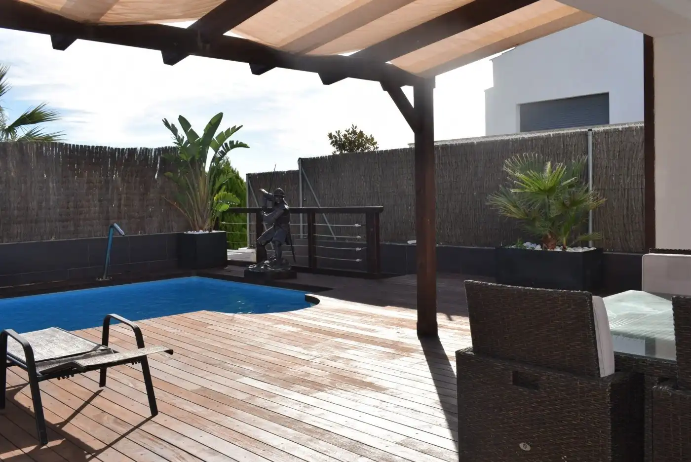 Terrassa de Casa adosada en venda en Calafell amb Calefacció, Jardí privat i Terrassa