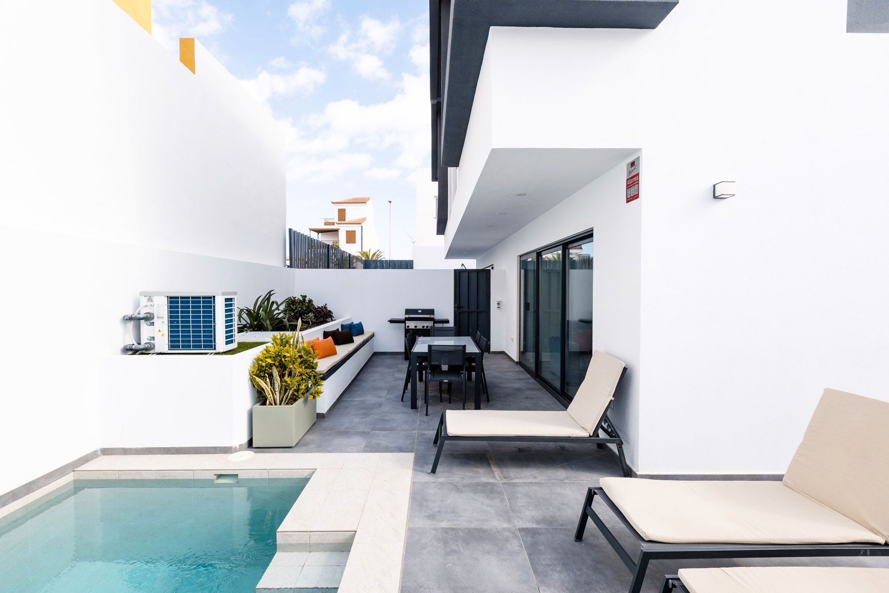 Terrassa de Casa adosada en venda en Arico amb Aire condicionat, Jardí privat i Terrassa