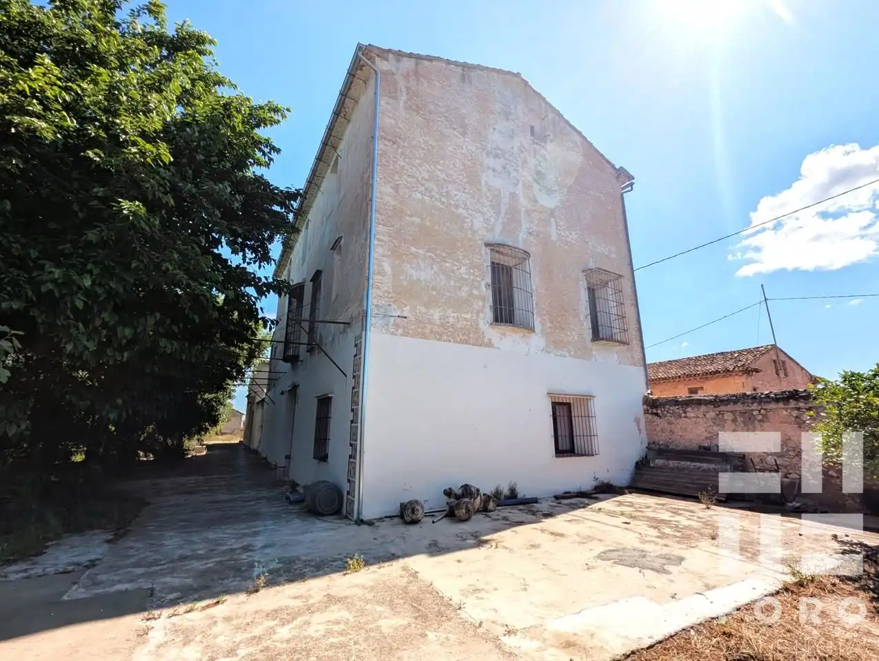 Vista exterior de Finca rústica en venta en Alzira con Jardín privado, Balcón y Internet
