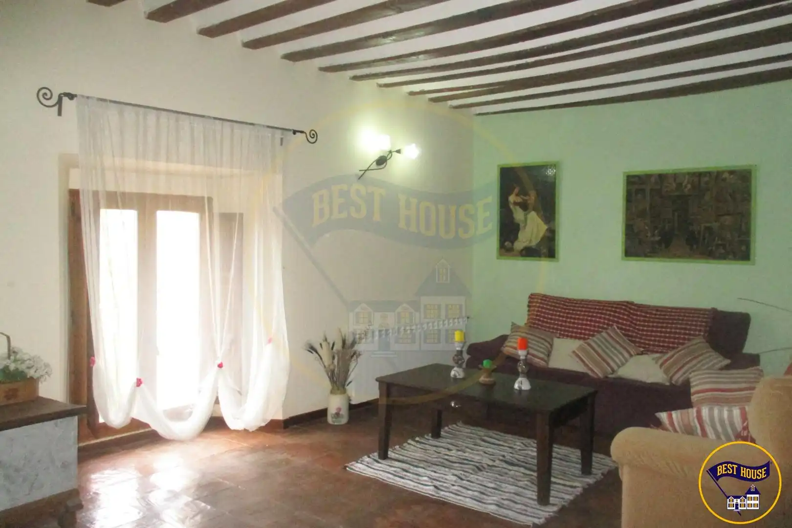 Sala de estar de Casa o chalet en venta en Valverdejo con Calefacción, Trastero y Amueblado