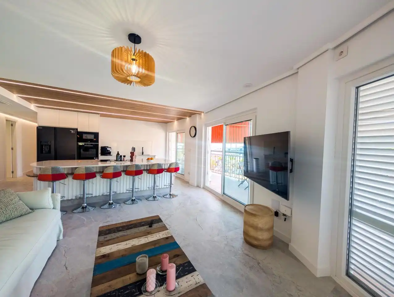 Kitchen of Flat for sale in Santa Pola  with Air Conditioner, Heating and Terrace