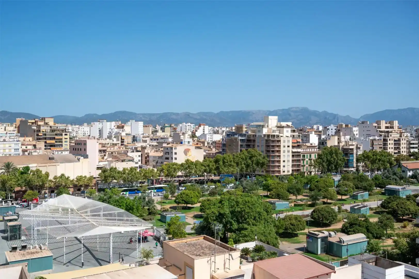 Vista exterior de Àtic en venda en  Palma de Mallorca amb Aire condicionat