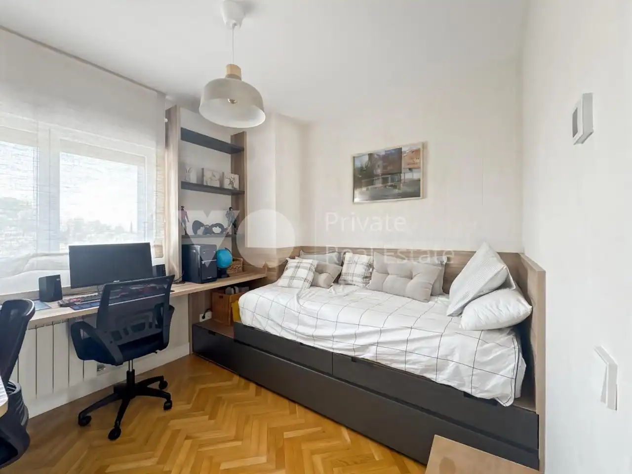 Bedroom of Houses for sale in Boadilla del Monte  with Air Conditioner, Heating and Private garden