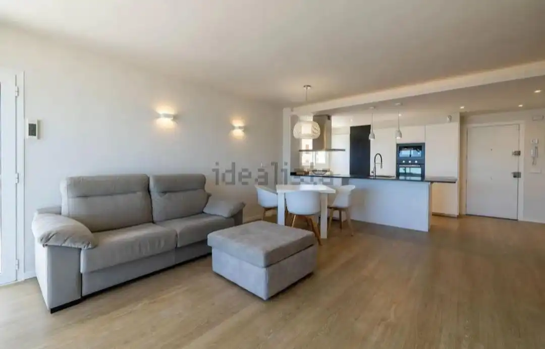 Wohnzimmer von Wohnung zur Miete in Santa Margalida mit Klimaanlage, Heizung und Parkett