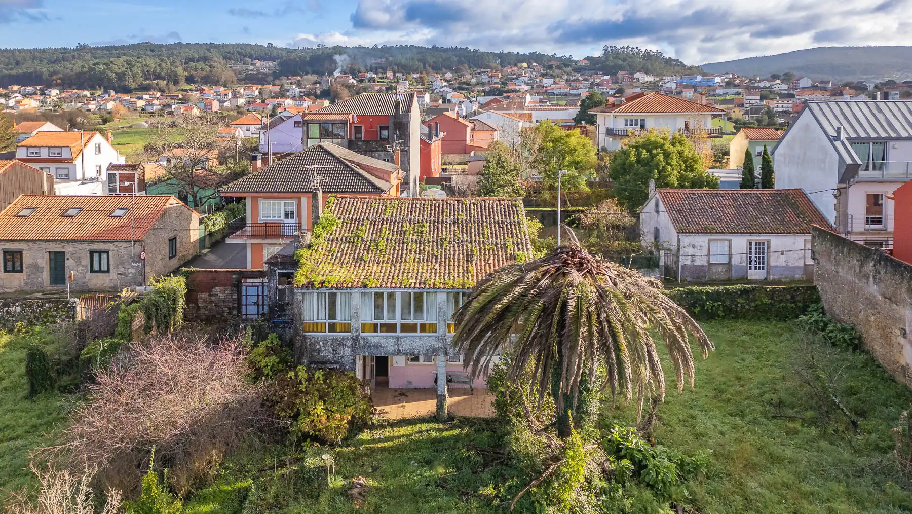 Vista exterior de Finca rústica en venta en Noia con Amueblado