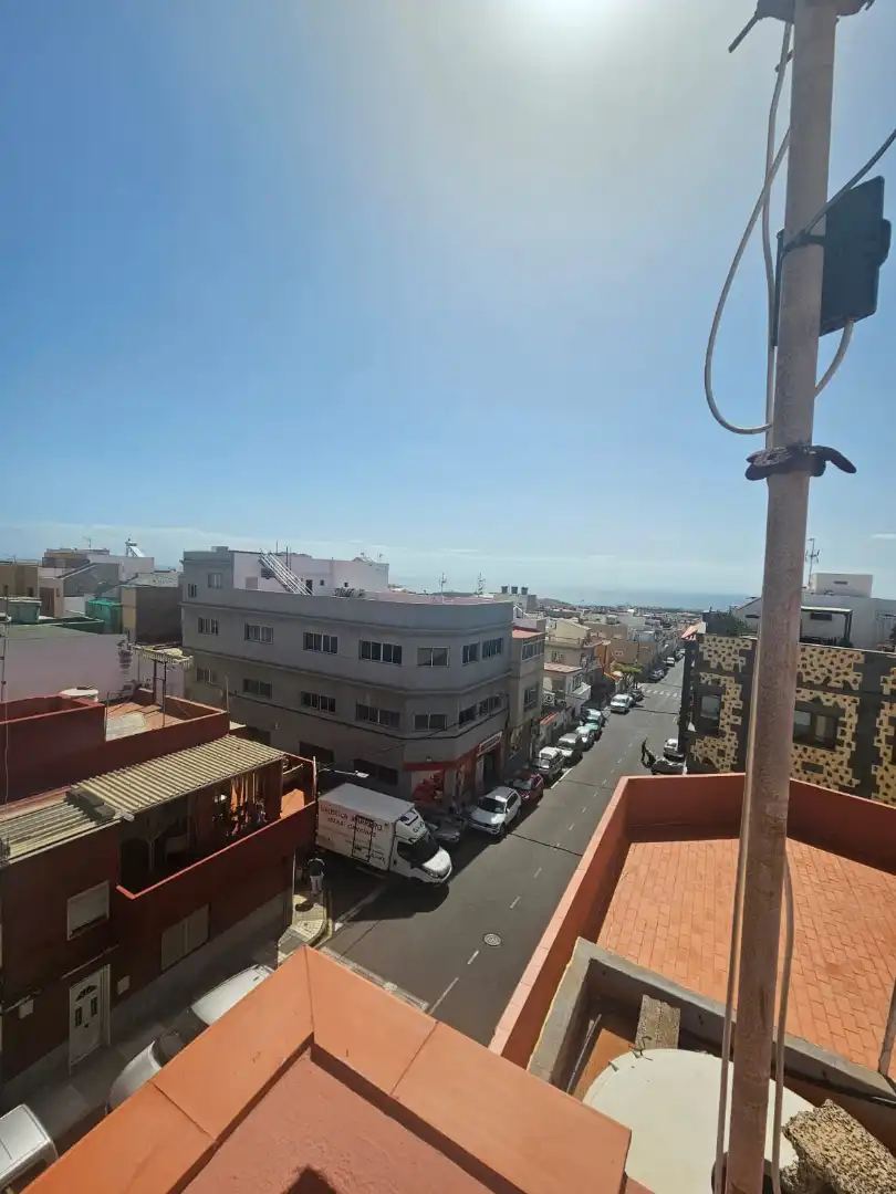 Exterior view of Flat for sale in Ingenio  with Parquet flooring, Terrace and Oven