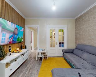 Living room of Flat for sale in Bilbao   with Terrace and Balcony