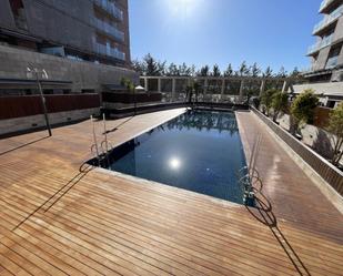 Swimming pool of Flat for sale in Terrassa  with Air Conditioner, Heating and Parquet flooring