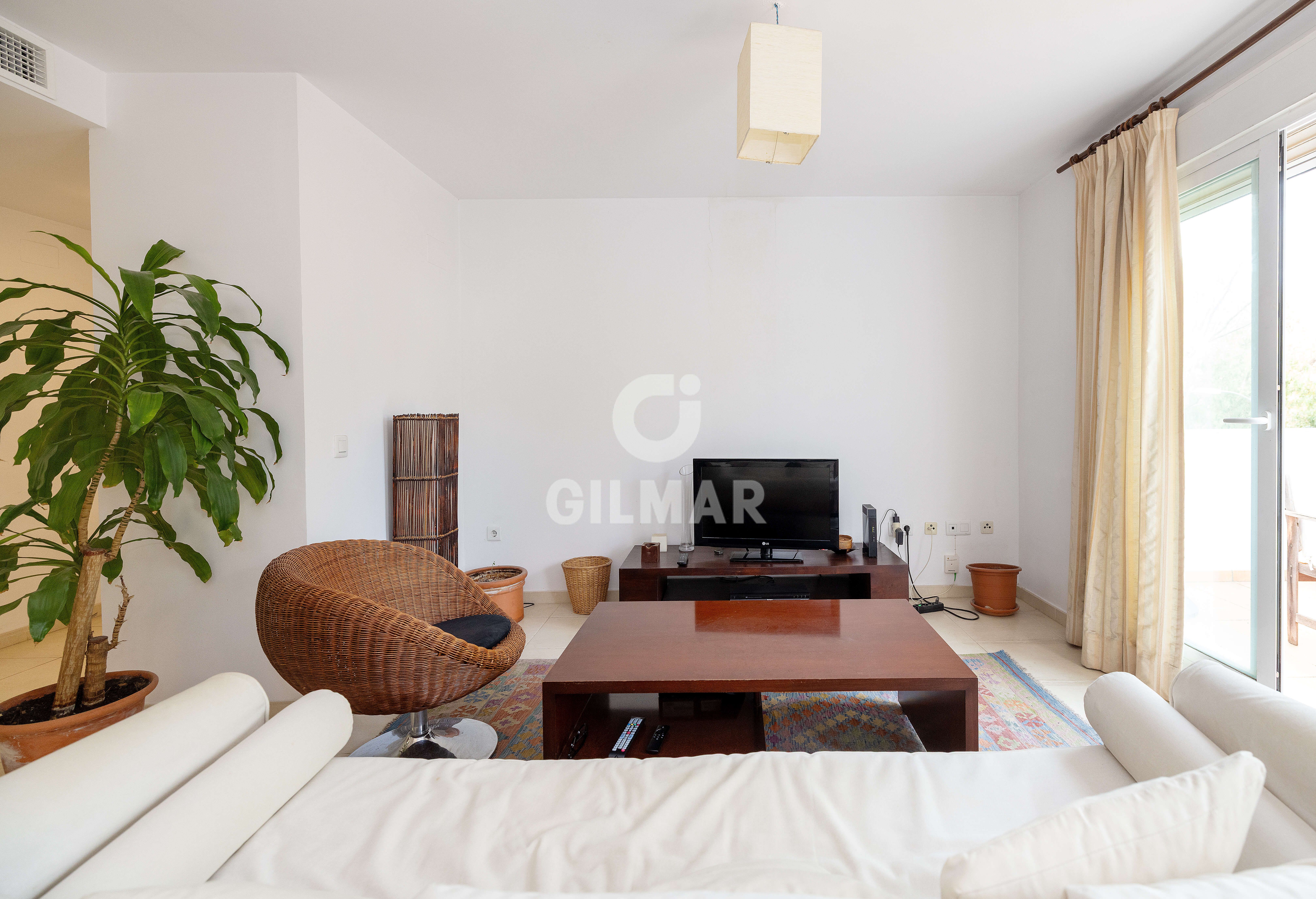 Living room of Flat for sale in Benalmádena  with Heating, Private garden and Storage room