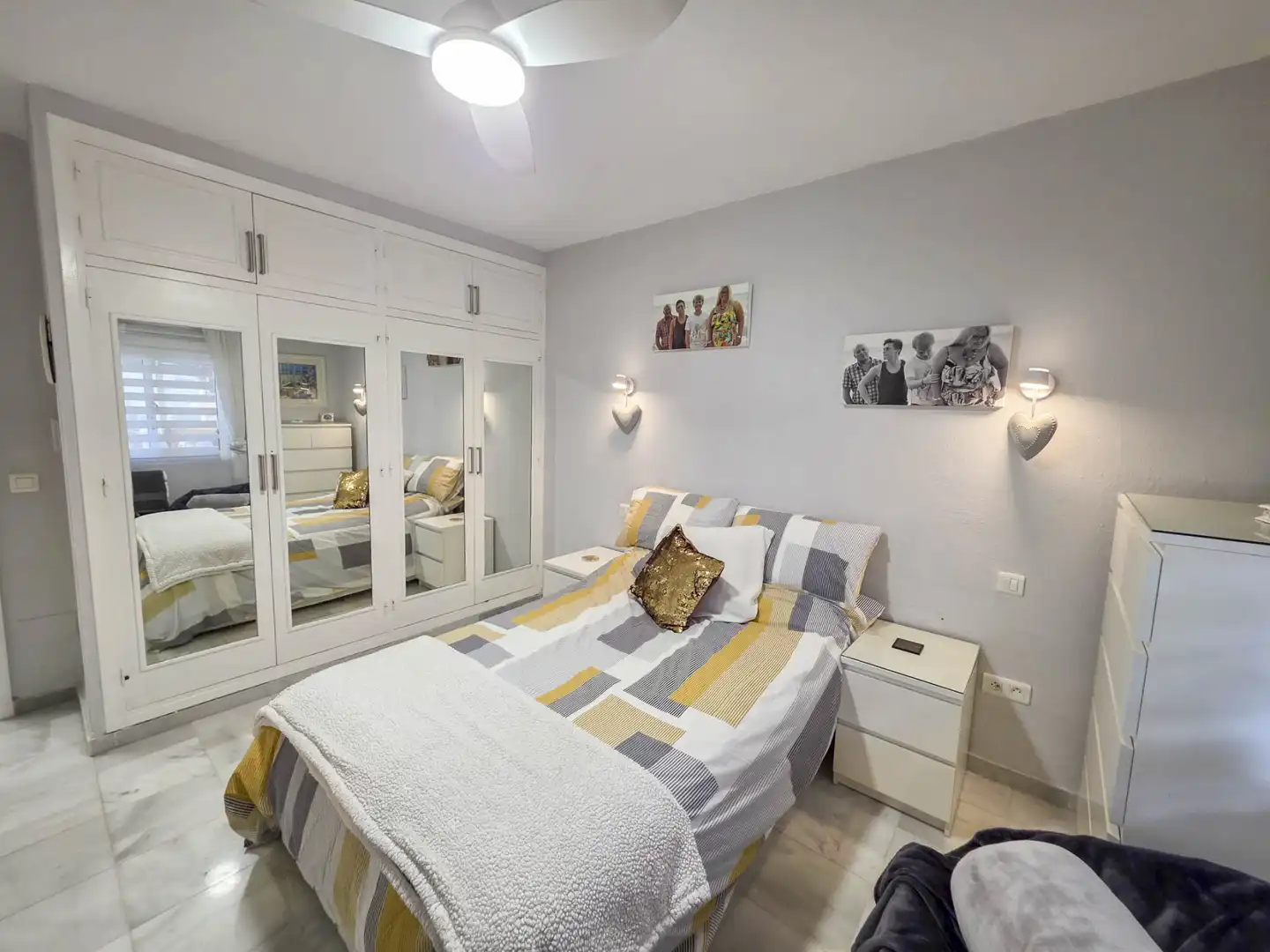 Bedroom of Houses for sale in Manilva  with Air Conditioner, Private garden and Terrace