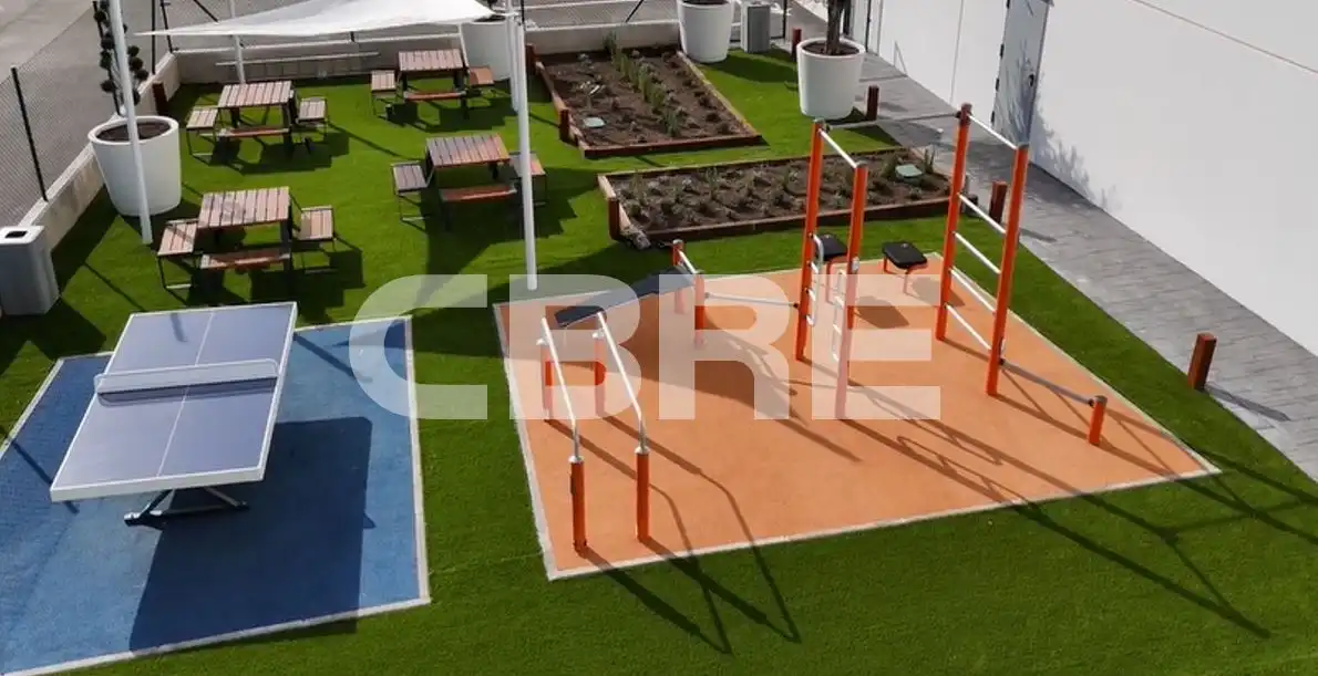 Terraza de Nave industrial de alquiler en Guadalajara
