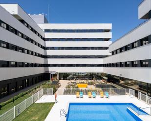 Exterior view of Flat to rent in  Granada Capital  with Air Conditioner, Heating and Private garden