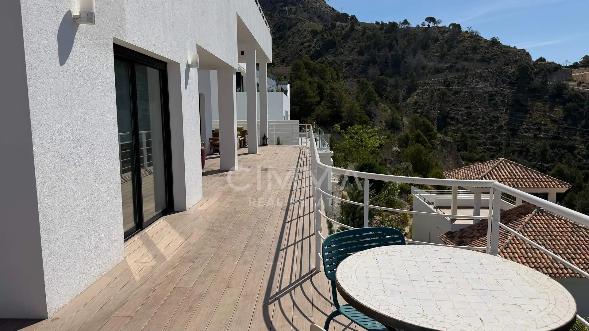 Terraza de Casa o chalet en venta en Altea con Calefacción y Piscina