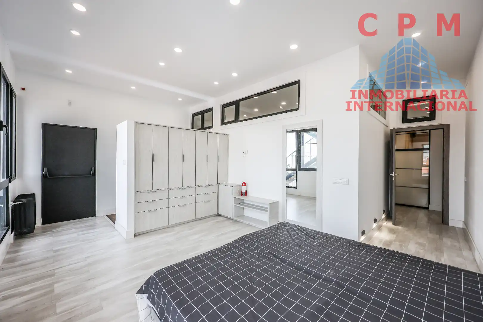 Bedroom of Flat for rent in Madrid  with Air Conditioner, Heating and Parquet flooring
